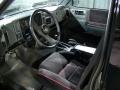 1991 GMC Syclone Black / Black with Red Piping, Interior