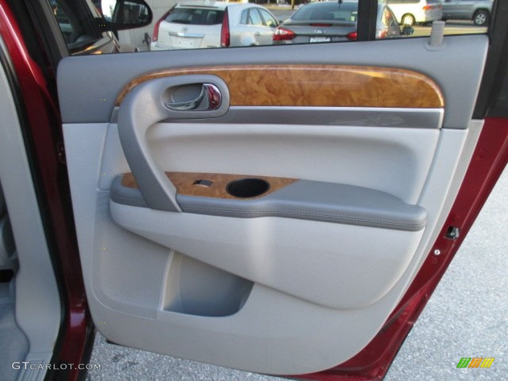 2011 Buick Enclave CXL Titanium/Dark Titanium Door Panel Photo #101845329