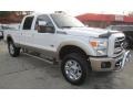 Oxford White - F250 Super Duty King Ranch Crew Cab 4x4 Photo No. 5