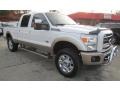 2012 Oxford White Ford F250 Super Duty King Ranch Crew Cab 4x4  photo #5