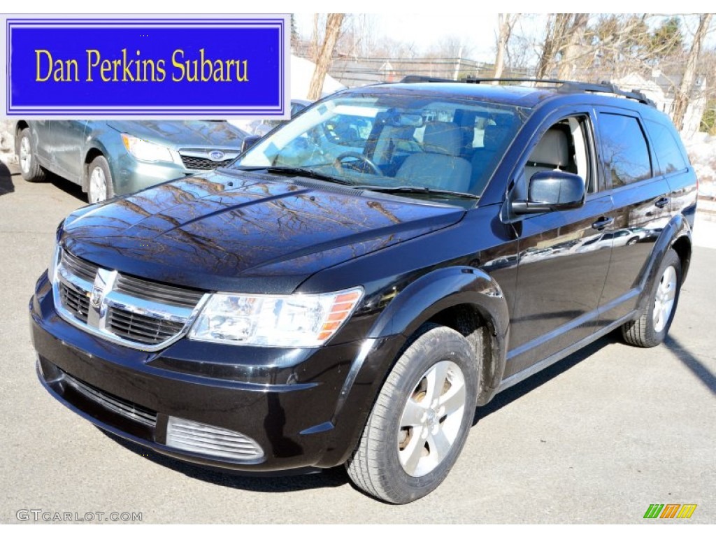 Brilliant Black Crystal Pearl Dodge Journey