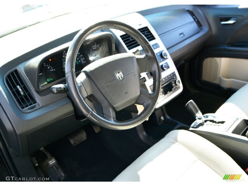 2009 Journey SXT - Brilliant Black Crystal Pearl / Dark Slate Gray/Light Graystone photo #5