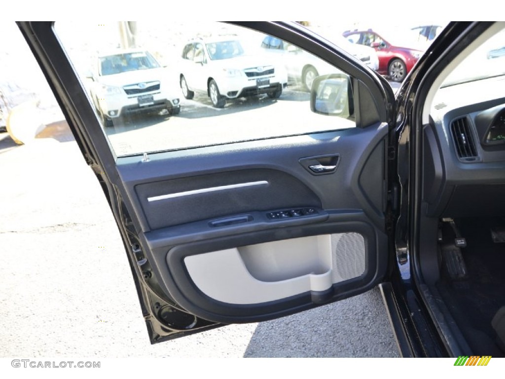 2009 Journey SXT - Brilliant Black Crystal Pearl / Dark Slate Gray/Light Graystone photo #18