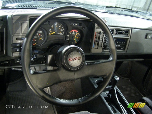 1991 Gmc Syclone Standard Model Black 1991 Gmc Syclone Black With Red Piping Dashboard Standard