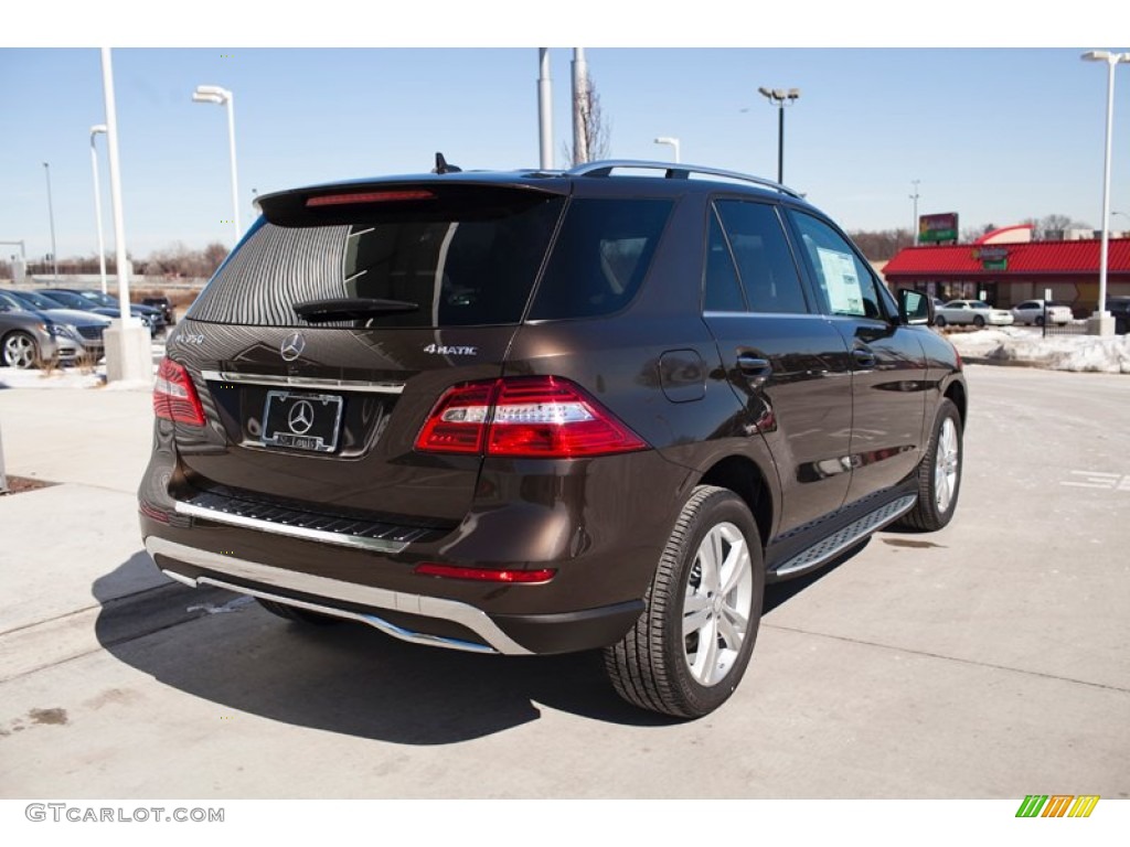 2015 ML 350 4Matic - Dakota Brown Metallic / Almond Beige/Mocha photo #4