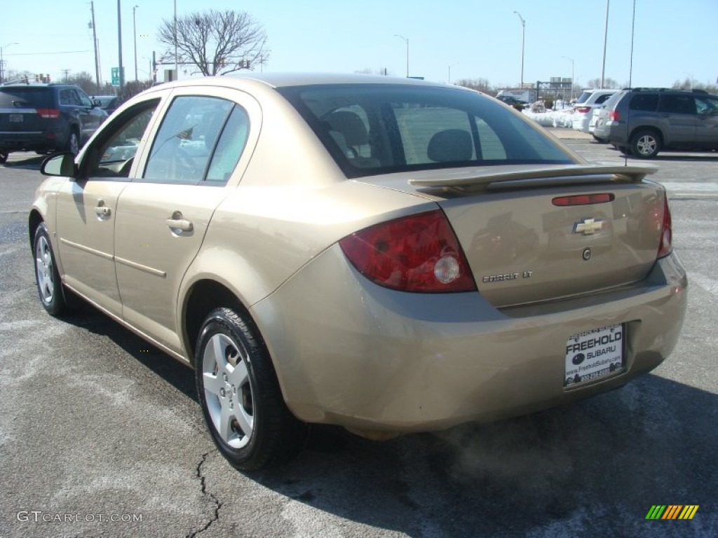 2007 Cobalt LT Sedan - Sandstone Metallic / Neutral Beige photo #4