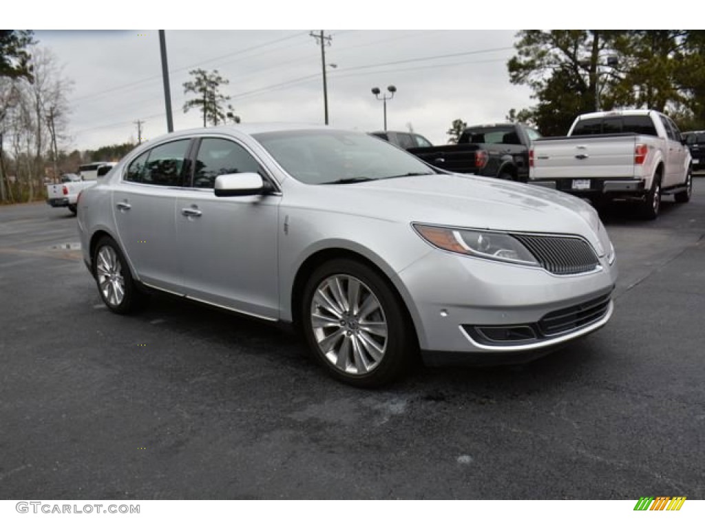 Ingot Silver Metallic 2014 Lincoln MKS EcoBoost AWD Exterior Photo #101852523