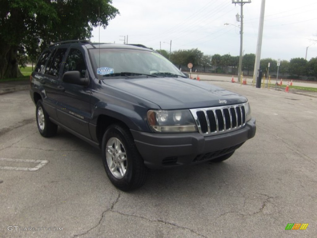 2002 Grand Cherokee Laredo - Steel Blue Pearlcoat / Dark Slate Gray photo #6