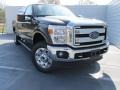Front 3/4 View of 2015 F250 Super Duty Lariat Crew Cab 4x4