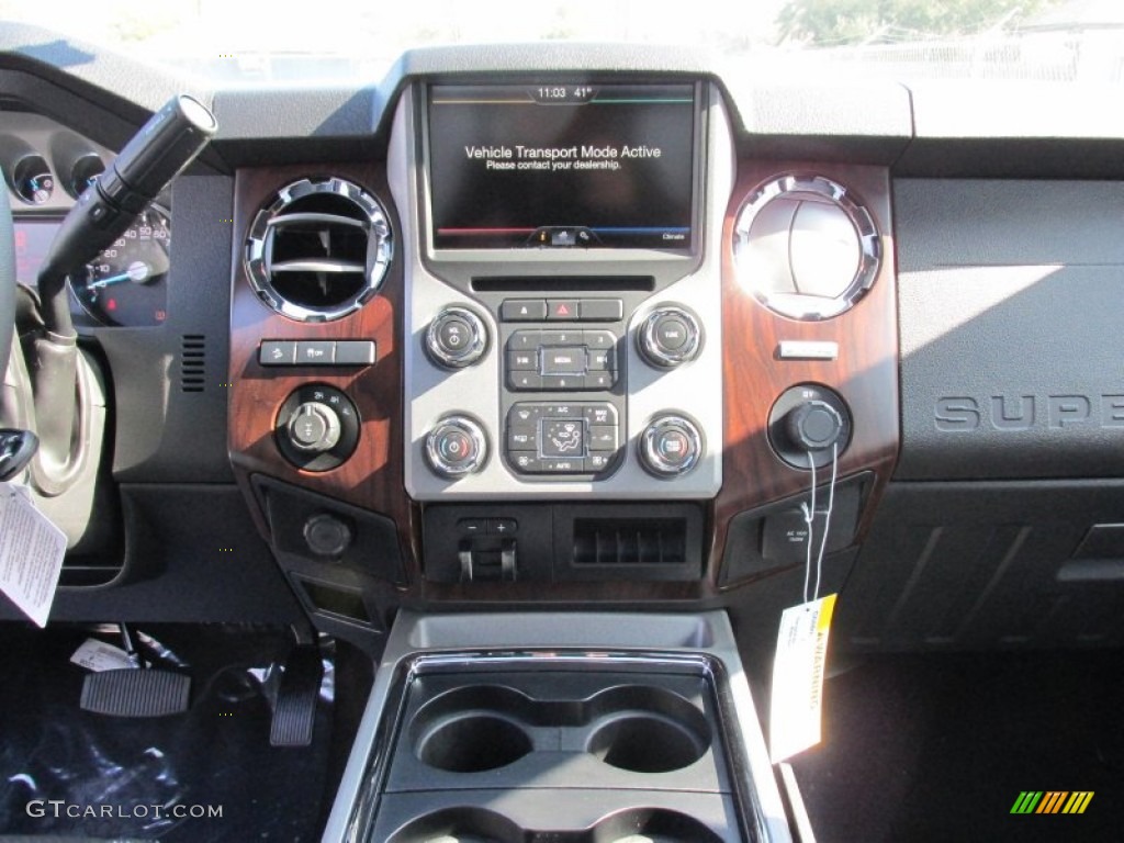 2015 Ford F250 Super Duty Lariat Crew Cab 4x4 Controls Photo #101855967