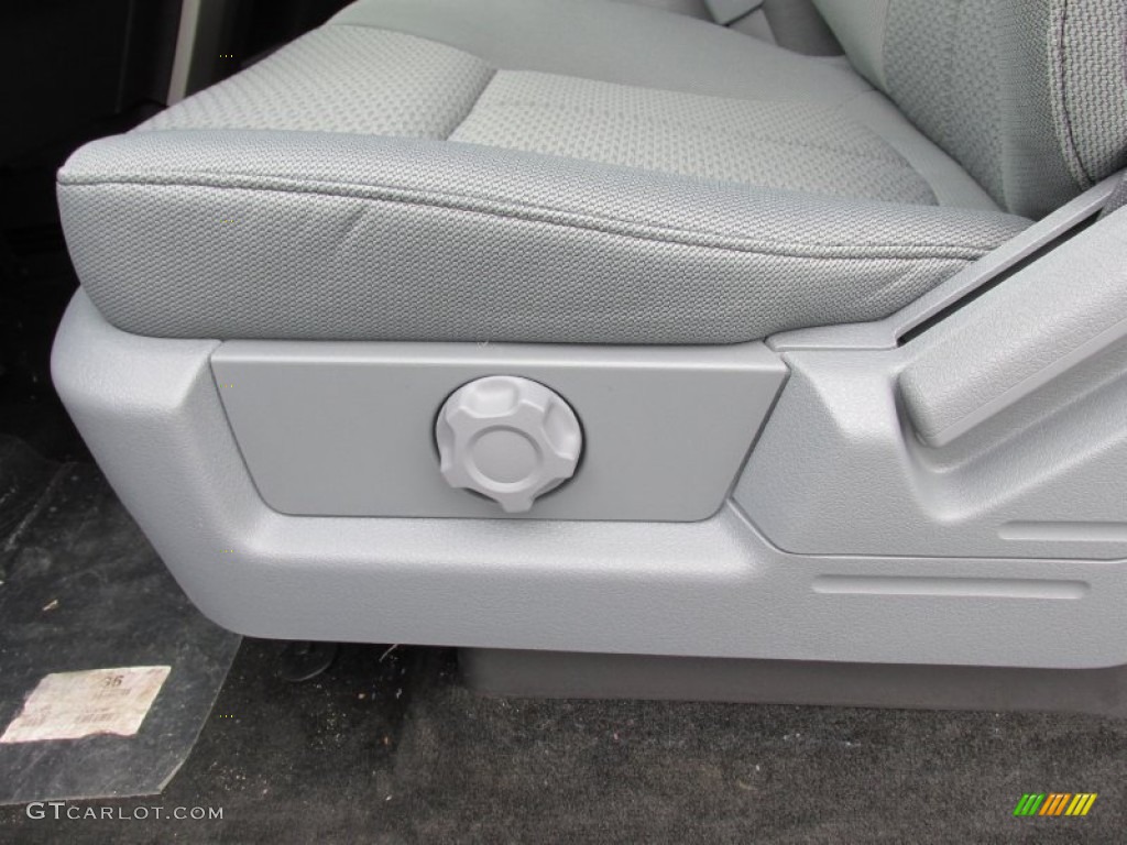 2014 F150 XLT SuperCrew - Oxford White / Steel Grey photo #22