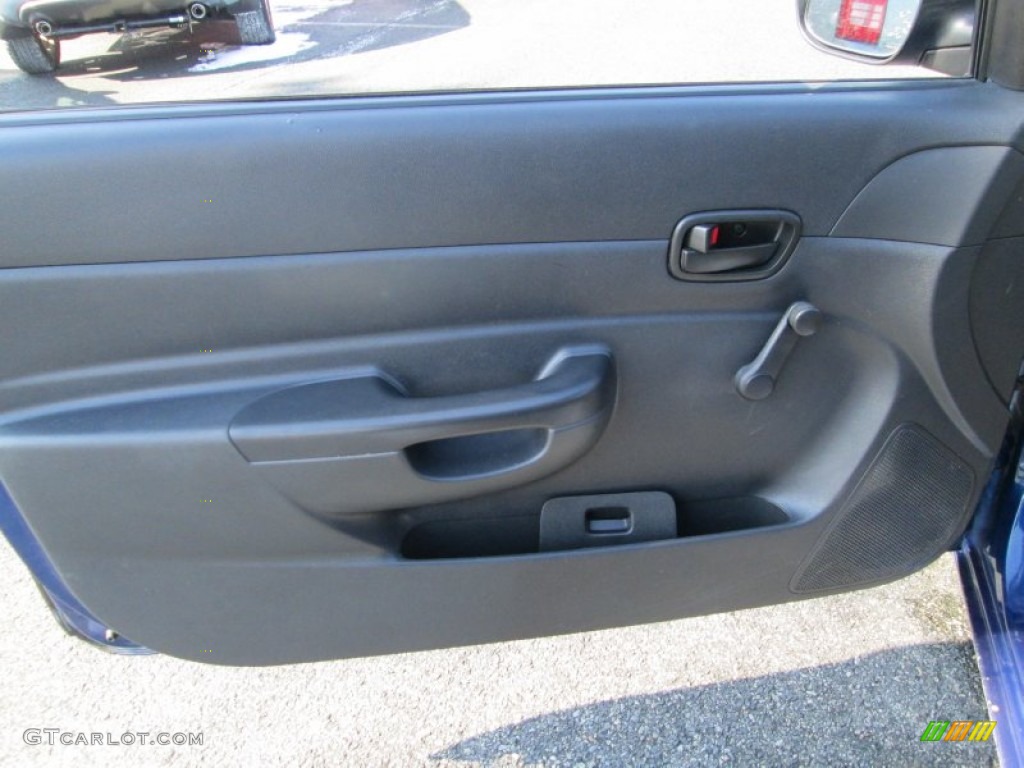 2010 Accent GS 3 Door - Dark Sapphire Blue / Black photo #12