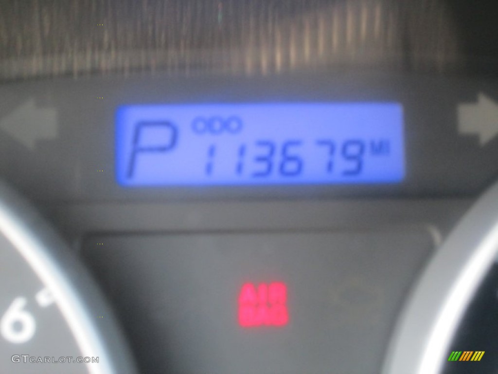 2010 Accent GS 3 Door - Dark Sapphire Blue / Black photo #24