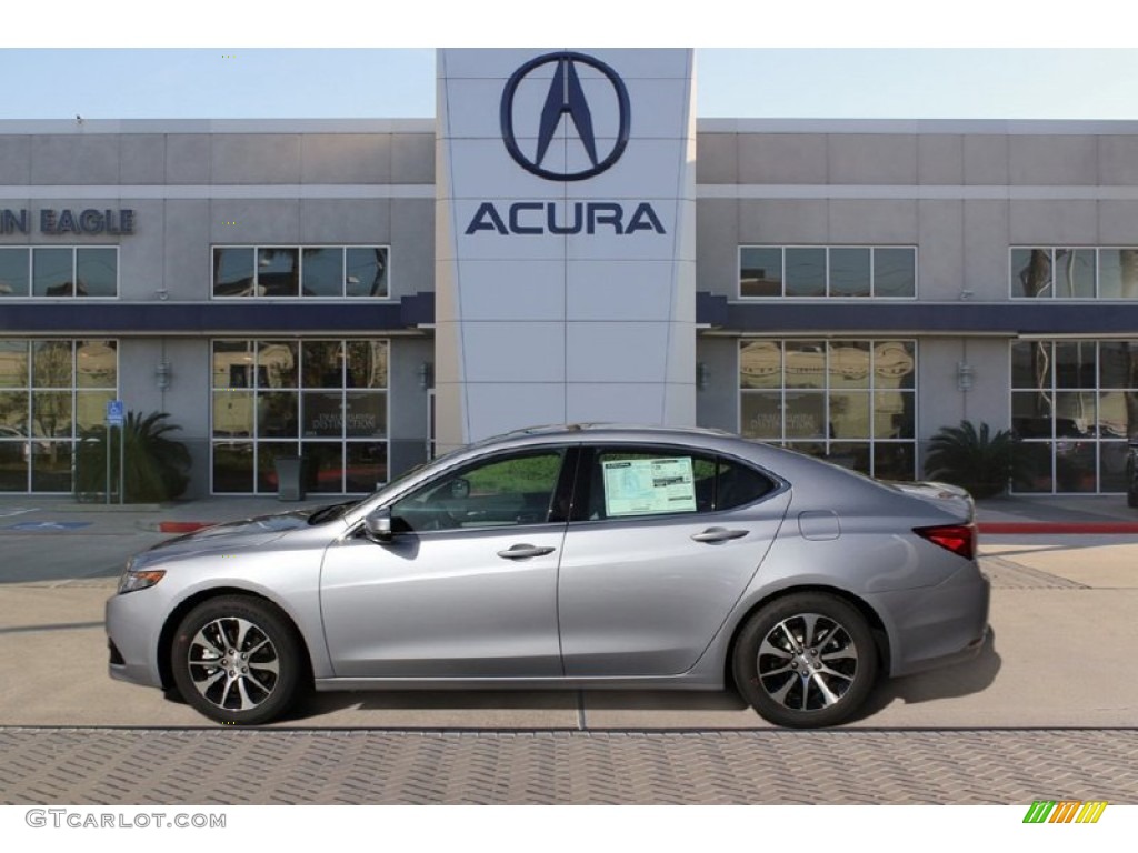 2015 TLX 2.4 - Slate Silver Metallic / Ebony photo #4