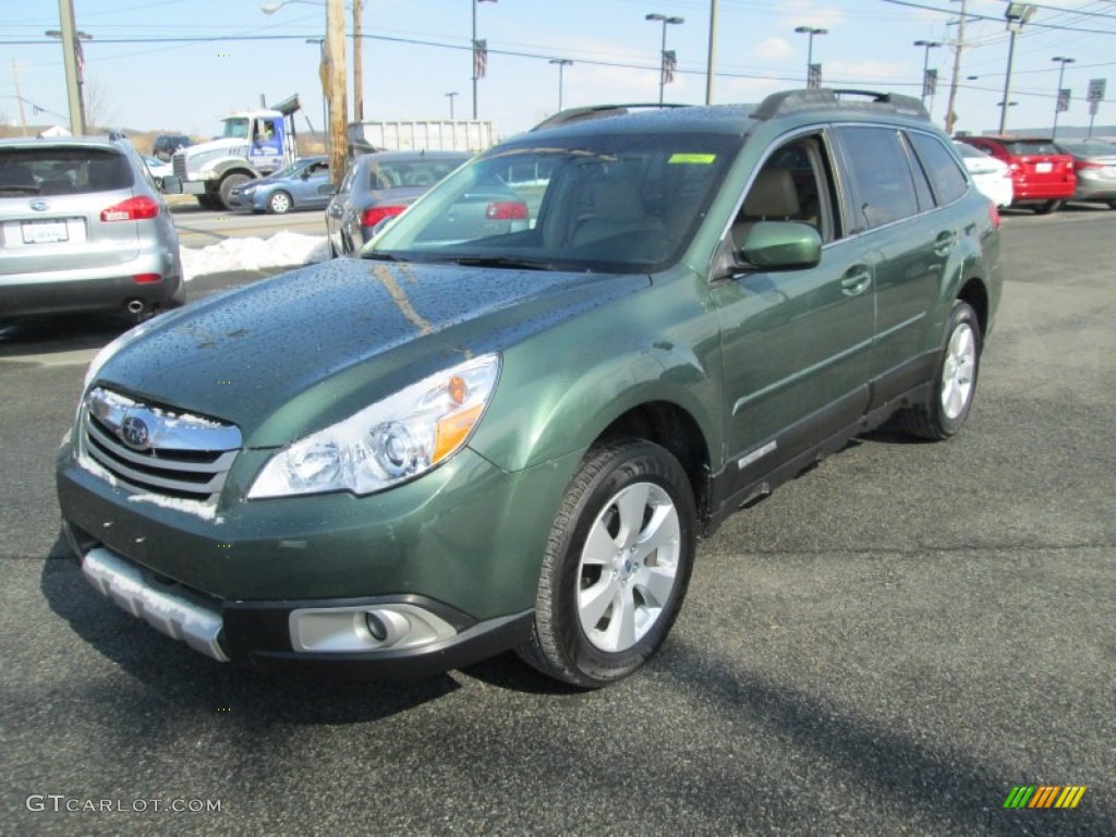 Cypress Green Pearl 2012 Subaru Outback 2.5i Limited Exterior Photo #101857077