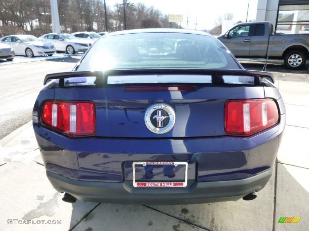 2011 Mustang V6 Premium Coupe - Kona Blue Metallic / Charcoal Black photo #4