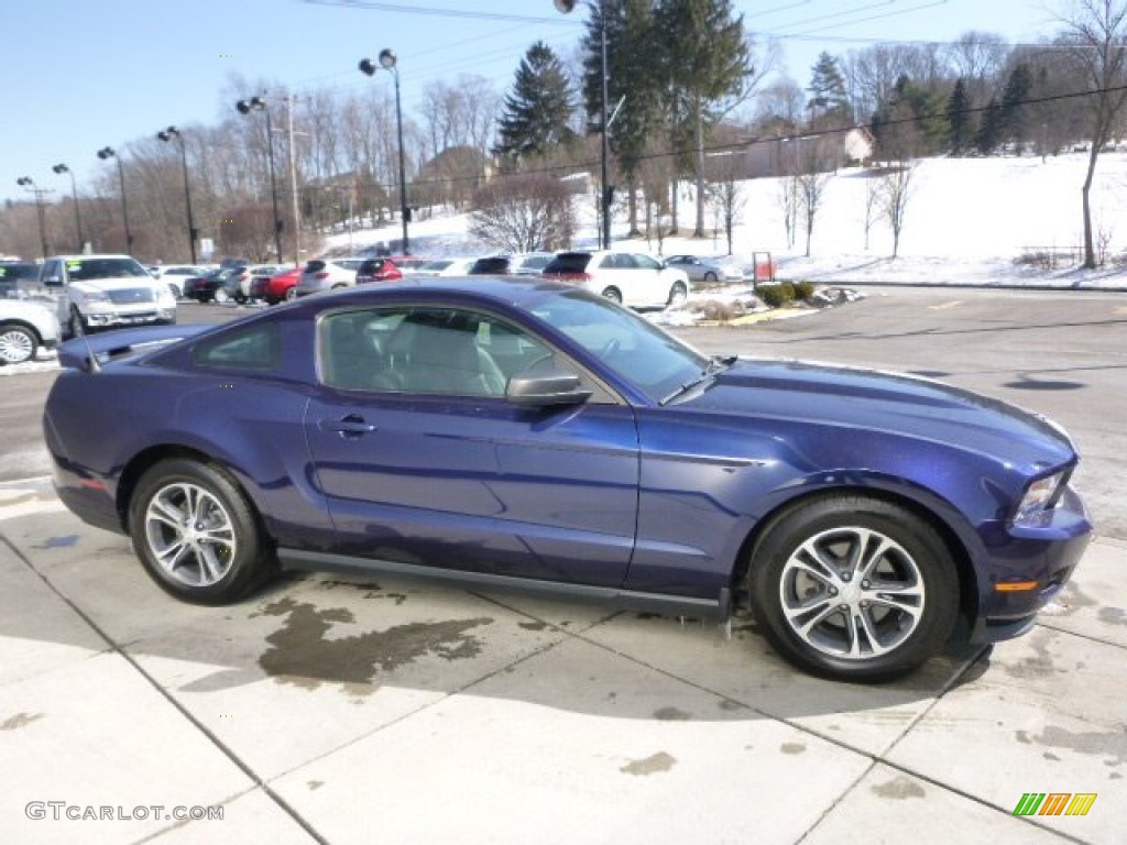 2011 Mustang V6 Premium Coupe - Kona Blue Metallic / Charcoal Black photo #6