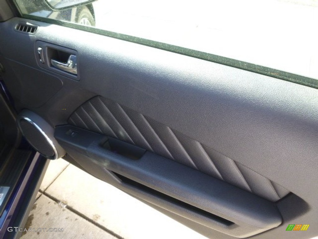 2011 Mustang V6 Premium Coupe - Kona Blue Metallic / Charcoal Black photo #13