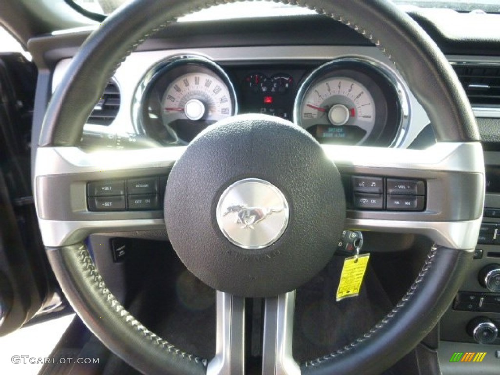 2011 Mustang V6 Premium Coupe - Kona Blue Metallic / Charcoal Black photo #20