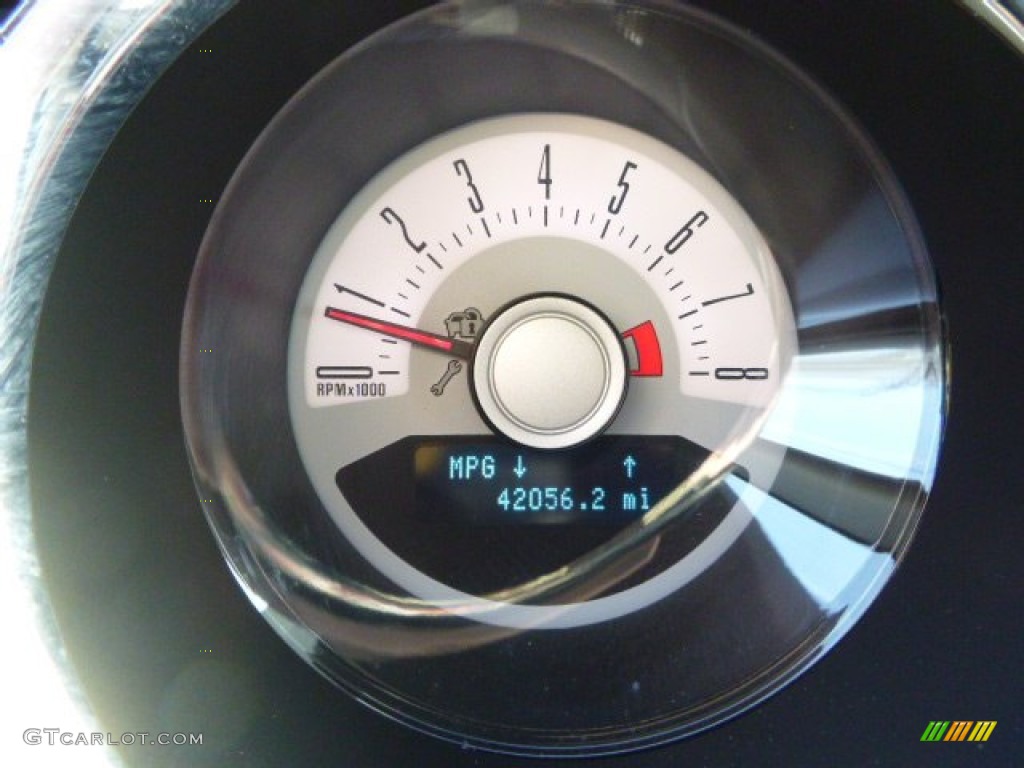 2011 Mustang V6 Premium Coupe - Kona Blue Metallic / Charcoal Black photo #25