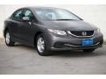 Modern Steel Metallic 2014 Honda Civic Natural Gas Sedan