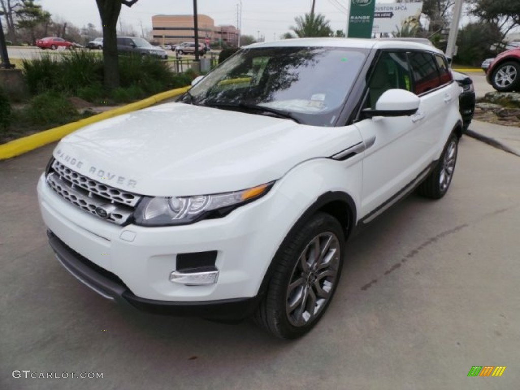 Fuji White 2015 Land Rover Range Rover Evoque Prestige Exterior Photo #101864029