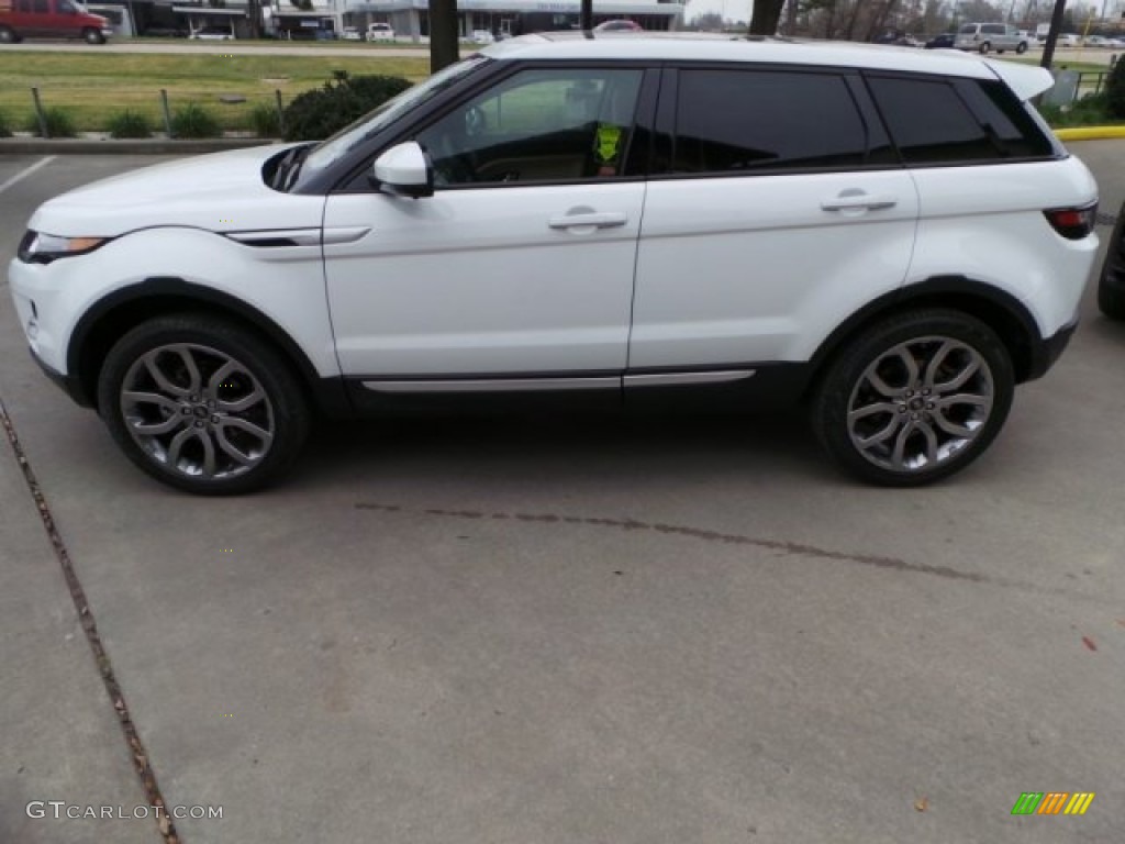 Fuji White 2015 Land Rover Range Rover Evoque Prestige Exterior Photo #101864053
