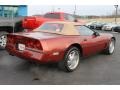 1988 Dark Red Metallic Chevrolet Corvette Convertible  photo #3