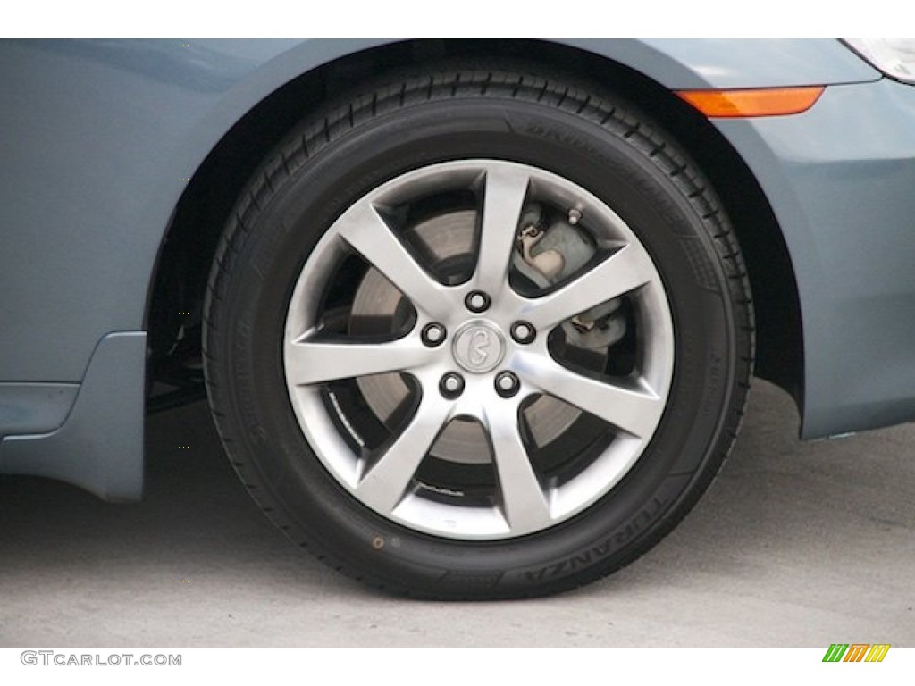 2006 G 35 Sedan - Lakeshore Slate Blue Metallic / Stone photo #26