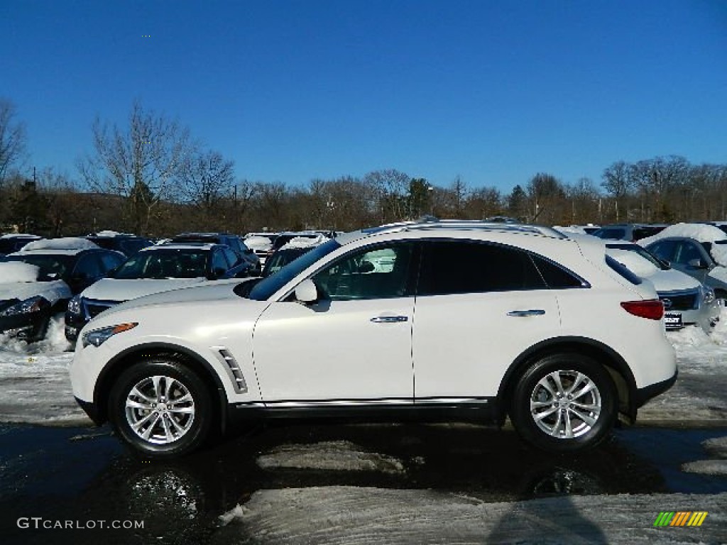 Moonlight White 2011 Infiniti FX 35 AWD Exterior Photo #101869123