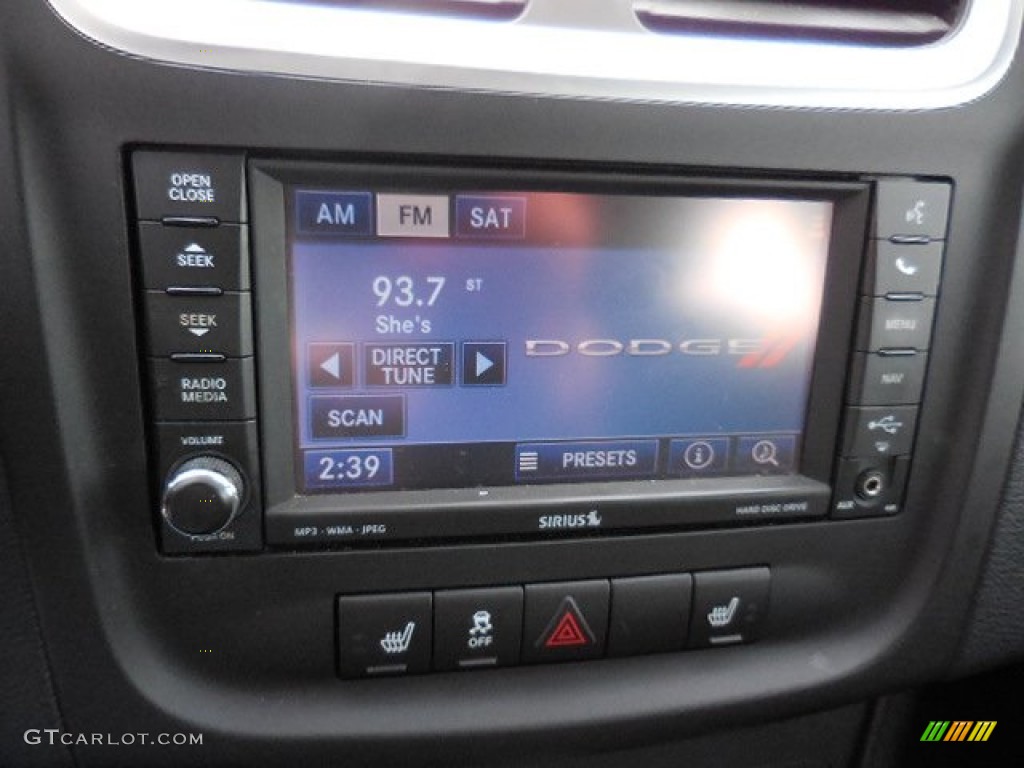 2012 Avenger R/T - Blue Streak Pearl / Black/Silver/Red photo #20