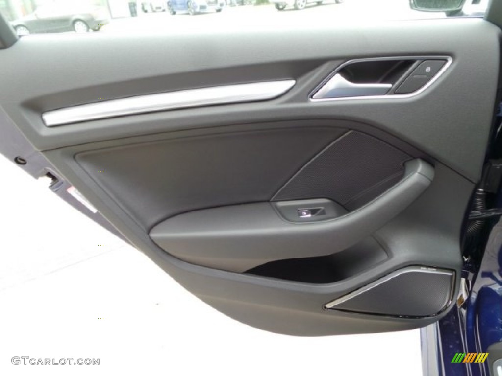 2015 Audi A3 2.0 TDI Premium Black Door Panel Photo #101872483