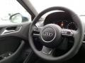 Black 2015 Audi A3 2.0 TDI Premium Steering Wheel