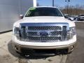 White Platinum Metallic Tri-Coat - F150 Lariat SuperCrew 4x4 Photo No. 8