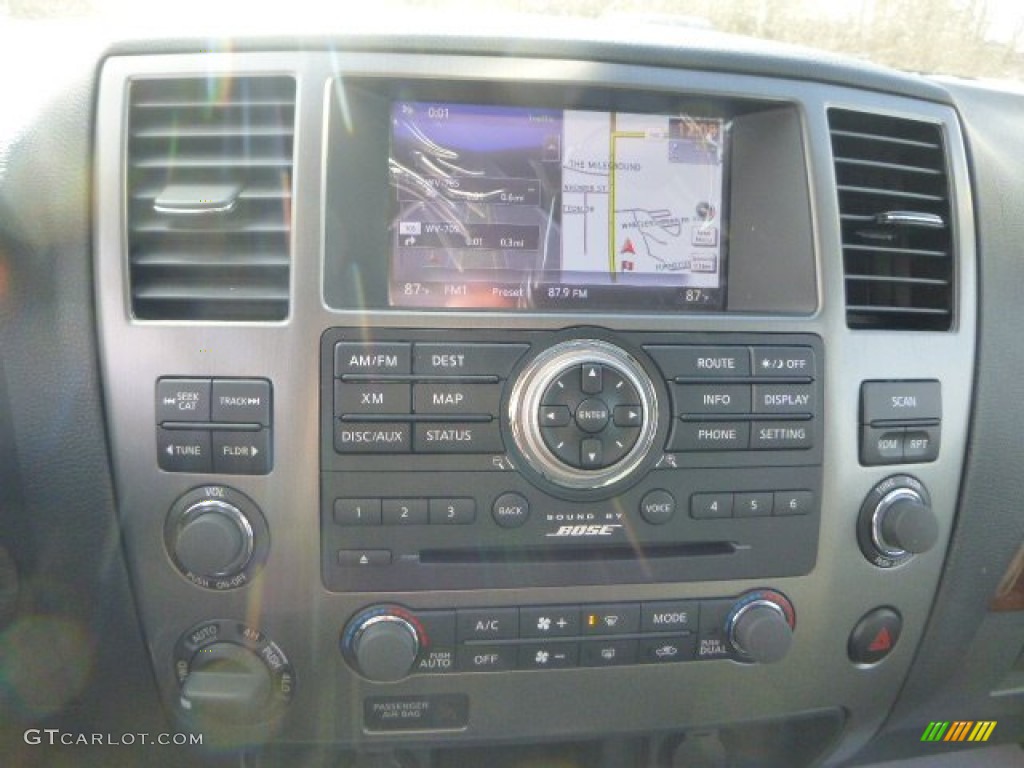 2015 Nissan Armada Platinum 4x4 Controls Photo #101876644