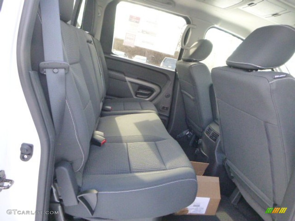 2015 Nissan Titan PRO-4X Crew Cab 4x4 Rear Seat Photo #101876857