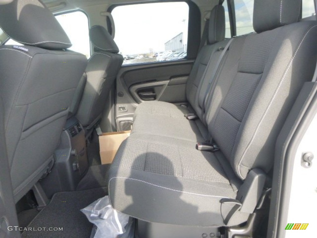 2015 Nissan Titan PRO-4X Crew Cab 4x4 Rear Seat Photo #101876878