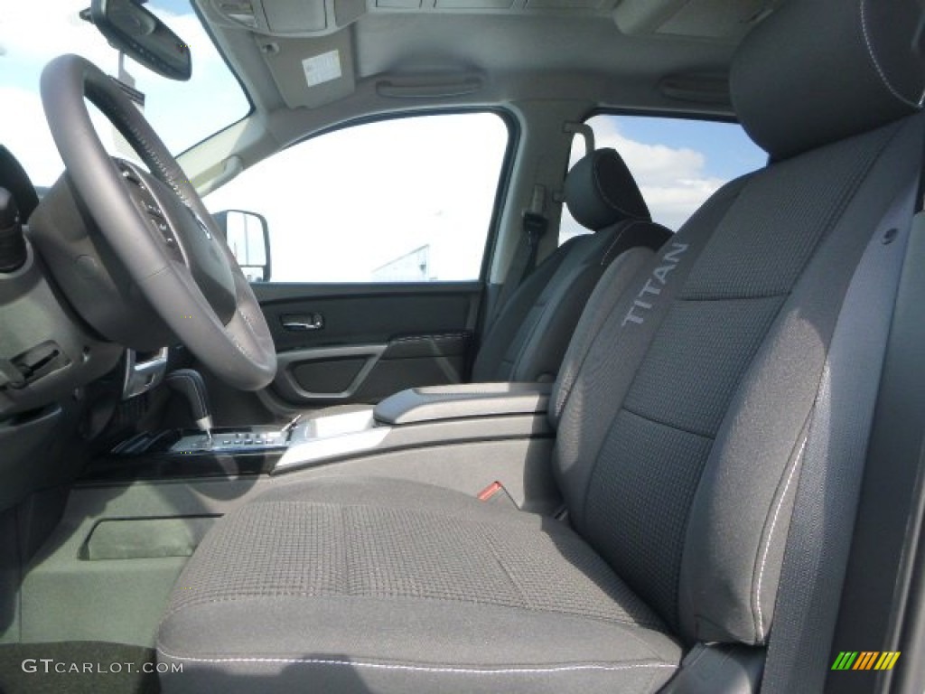 2015 Nissan Titan PRO-4X Crew Cab 4x4 Front Seat Photo #101876893