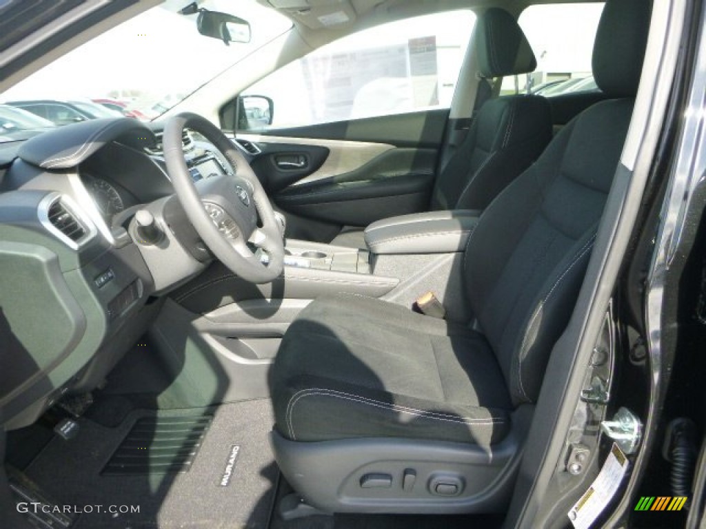 Graphite Interior 2015 Nissan Murano SV AWD Photo #101877211