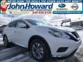 Pearl White 2015 Nissan Murano SL AWD