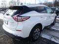 2015 Pearl White Nissan Murano SL AWD  photo #3