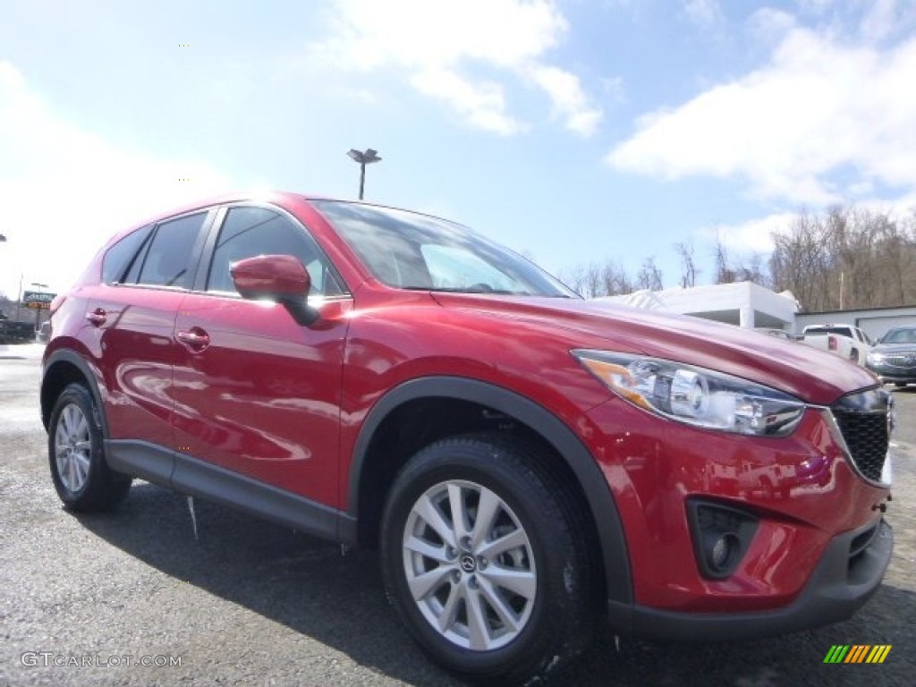 2015 CX-5 Touring - Soul Red Metallic / Black photo #1