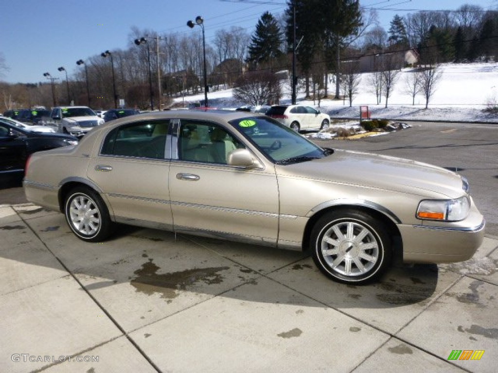 2007 Town Car Signature Limited - Light French Silk Metallic / Light Camel photo #6