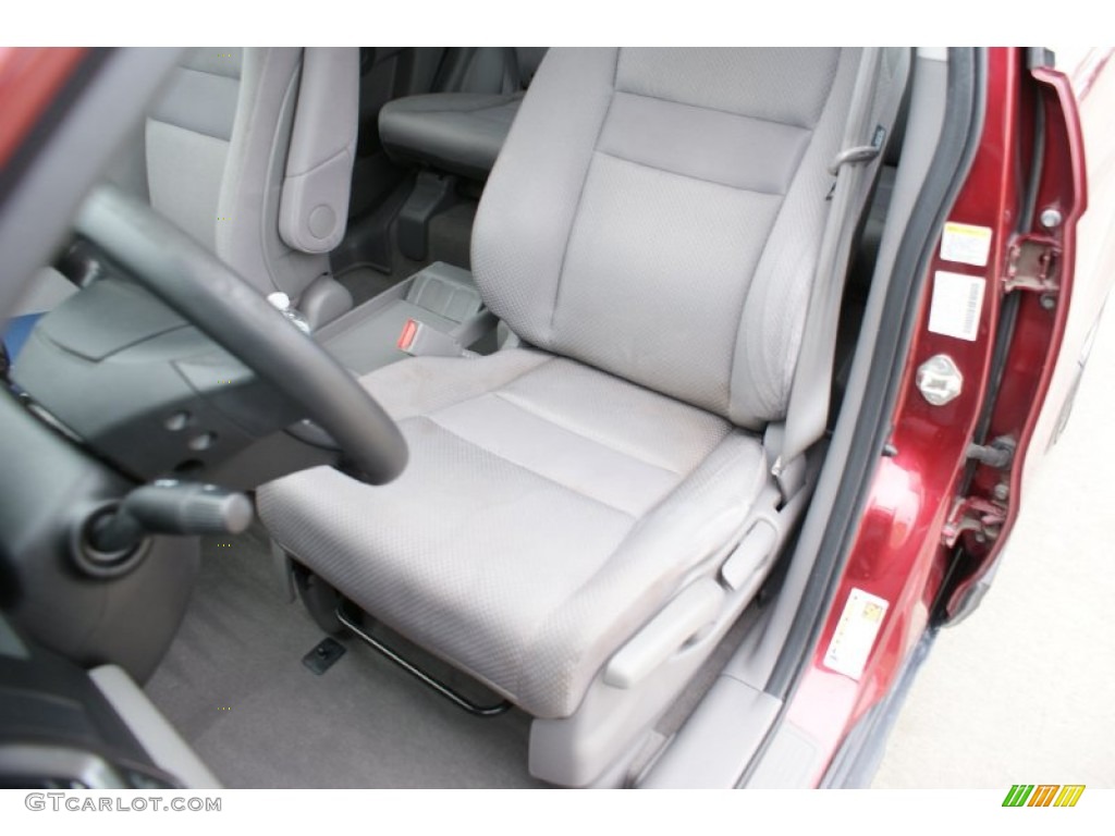 2008 CR-V LX - Tango Red Pearl / Gray photo #13