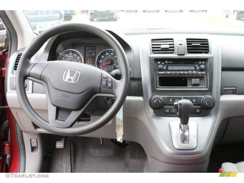 2008 CR-V LX - Tango Red Pearl / Gray photo #25