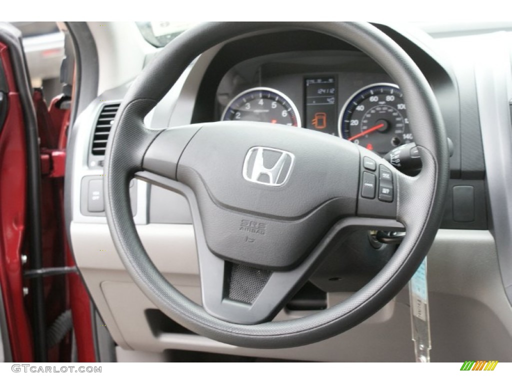 2008 CR-V LX - Tango Red Pearl / Gray photo #28