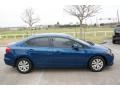 2012 Dyno Blue Pearl Honda Civic LX Sedan  photo #9
