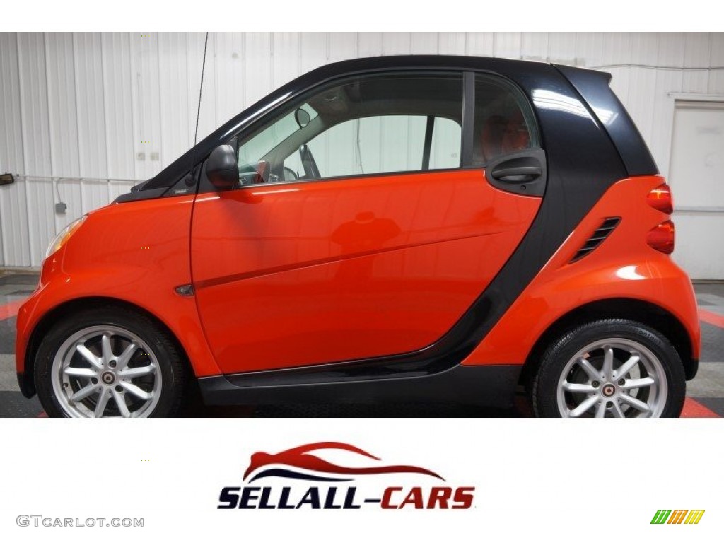 2008 fortwo passion coupe - Rally Red / Design Red photo #1