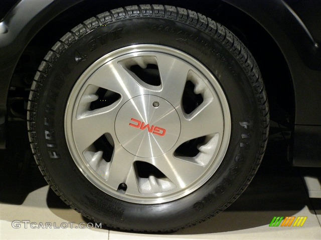 1991 GMC Syclone Black / Black with Red Piping, Wheel 1991 GMC Syclone Standard Syclone Model Parts