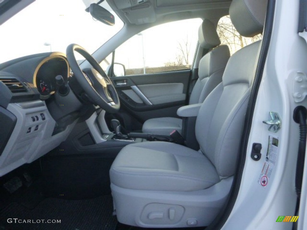 2015 Forester 2.5i Touring - Satin White Pearl / Gray photo #15